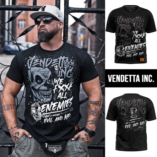 Vendetta inc maglia - vendetta, uomo