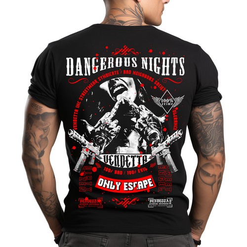 Vendetta inc shirt uomo - inc., t-shirt