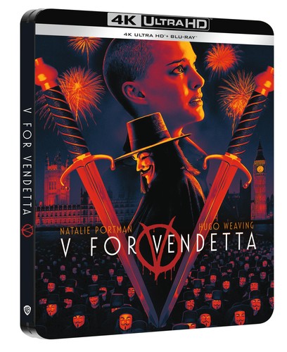 For vendetta steelbook 4k - v,