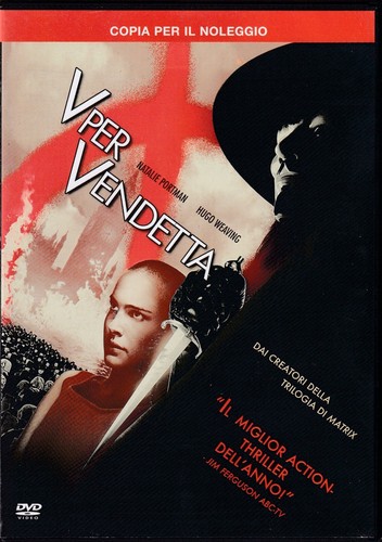 Per vendetta dvd alan moore - per,