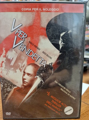 Per vendetta dvd - v, ex