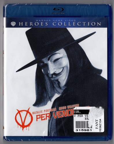 Per vendetta blu ray - v, nuovo