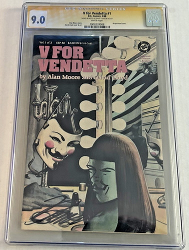 For vendetta cgc 9 0 - for, ss