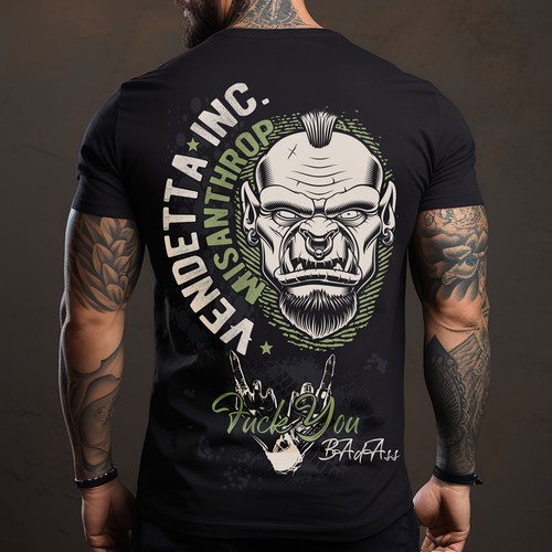 Vendetta inc maglia uomo - inc.,